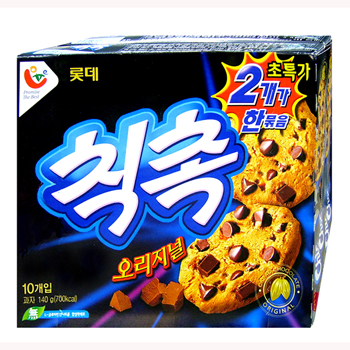 칙촉오리지날大(1+1)+45%할인가(180gx2개)