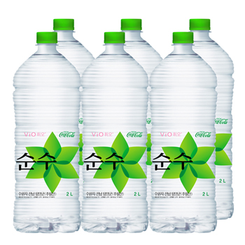 순수 2L(6개입)/BOX ※지방,가정 택배불가 