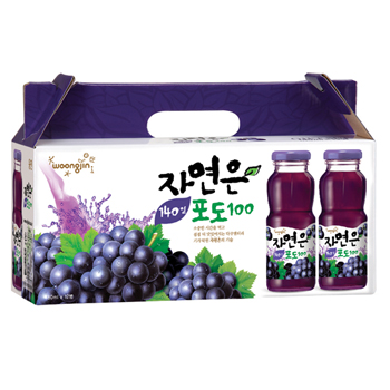 웅진 자연은 포도병100 (180ml*12병) 