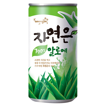 웅진 자연은 알로에 캔(180mlx15캔) 