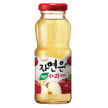 자연은사과병(180ml) 
