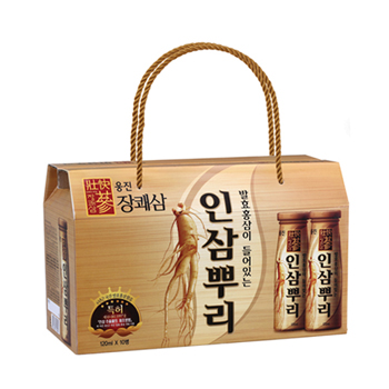 장쾌삼 인삼뿌리(120mlx10)+키친타올2개증정! 