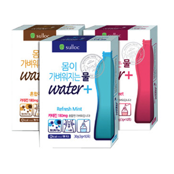 오설록 몸이 가벼워지는 물 10T 3종세트+머그컵 1개 