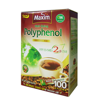 맥심웰빙폴리페놀믹스100T 