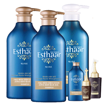 에스따르헤어로스케어샴푸(400gx2+린스400ml+샴푸60g) 