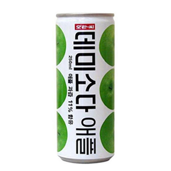 동아오츠카 데미소다 애플캔 250ml 