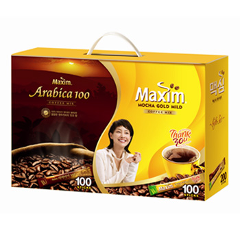 맥심믹스행사세트(모카골드믹스100T+아라비카믹스100T)10+1