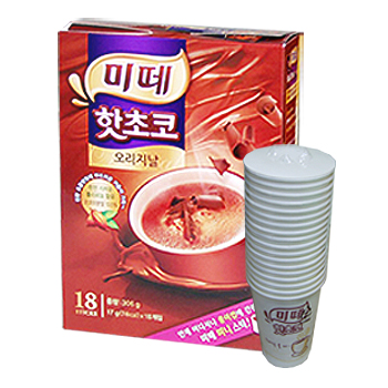 미떼핫초코오리지널(종이컵용)18T 