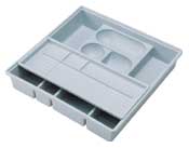 시스맥스 데스크트레이(회색/313*313*62mm) 63004 