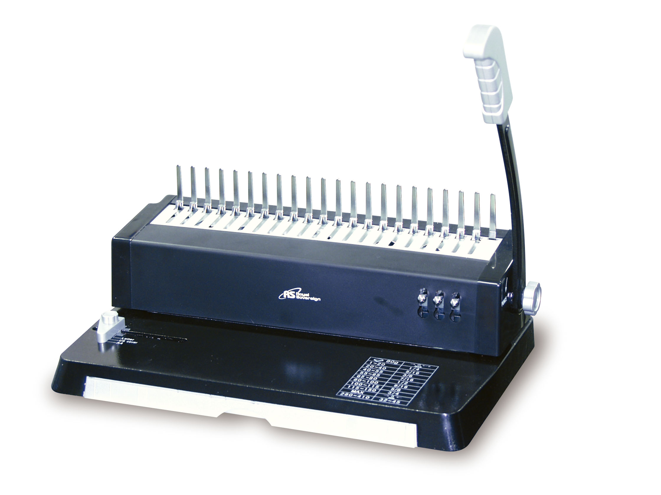 로얄소브린 플라스틱링 제본기 RBM-1200