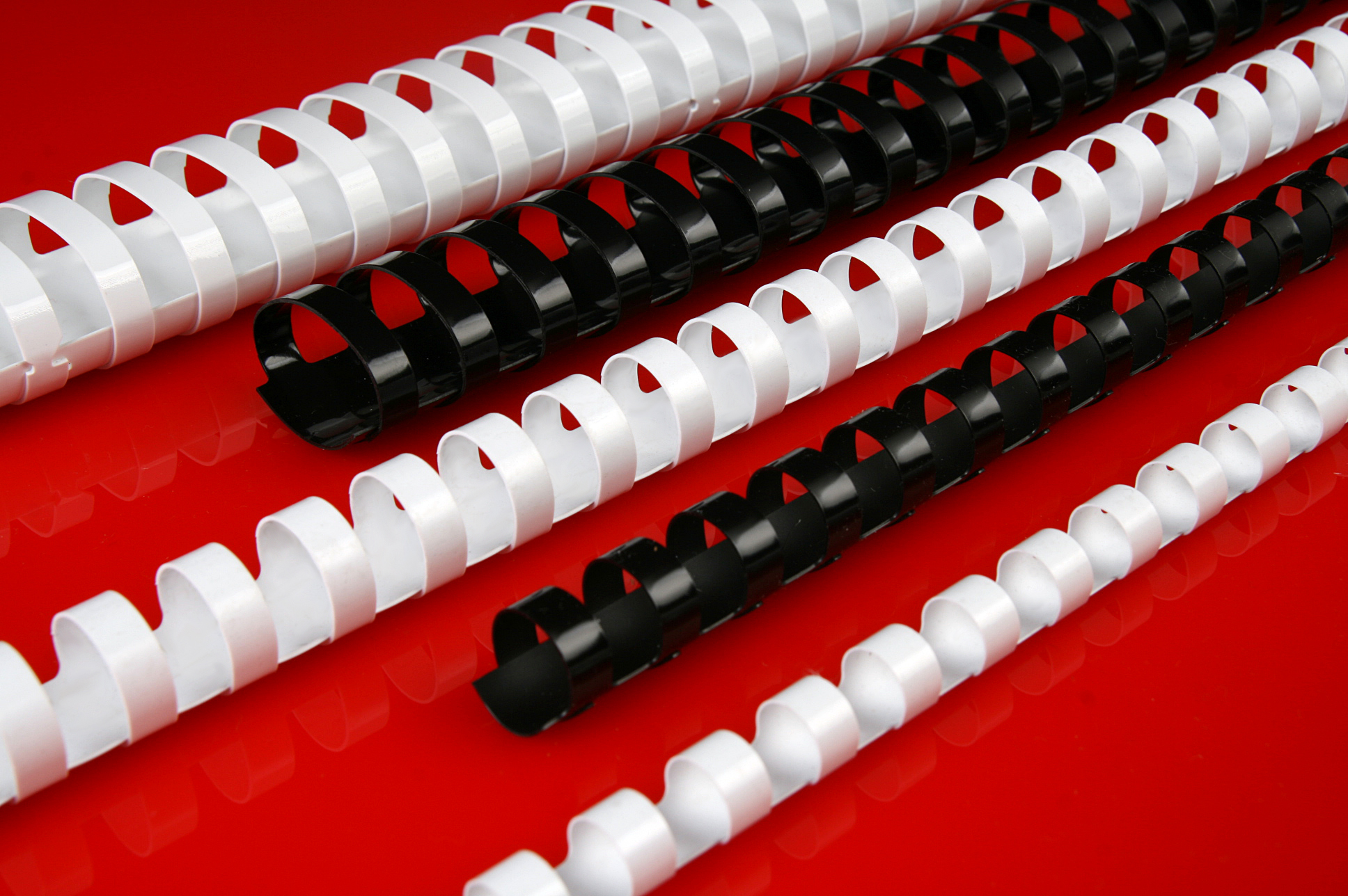 플라스틱 제본링 38mm(청색) 50입 