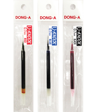 동아 유노크리필 DZ 0.7 흑색(12개)