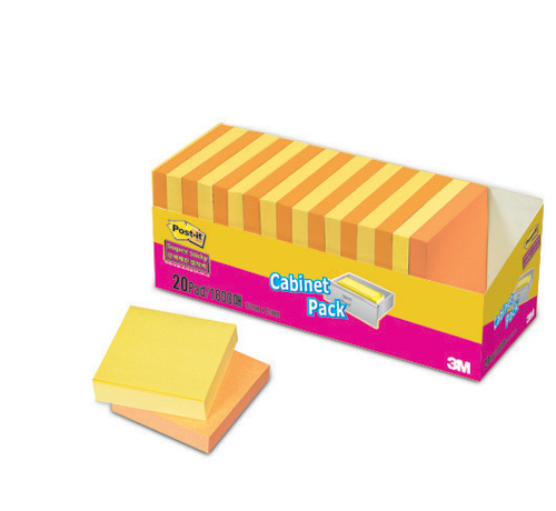 3M 슈퍼스티키 캐비넷팩 #622-20 (51*51mm/90매*20패드)