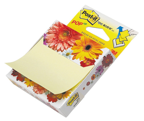 3M 팝업포스트잇 디스펜서팩(종이) #DK-3330 (76*76/리필1패드)