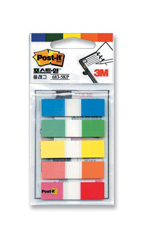 3M 플래그 #683-5KP (12*43.6/5색)