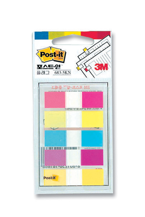 3M 플래그 #683-5KN (12*43.6/5색)