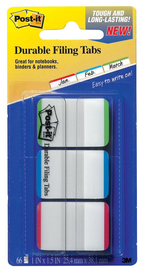 3M 플래그 인덱스탭(라인) #686L-GBR (25.4*38/녹색+파랑+빨강)