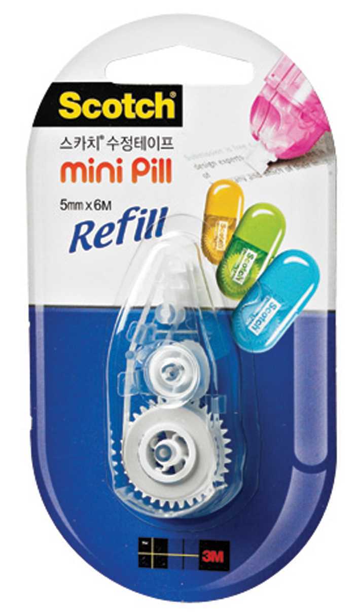 3M 수정테이프 미니Pill리필 5mm*6M 