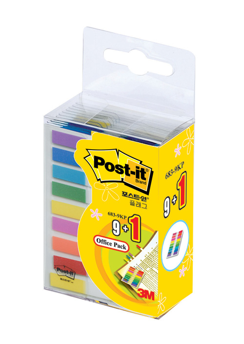 3M 플래그 오피스팩 #683-9KP(9+1)