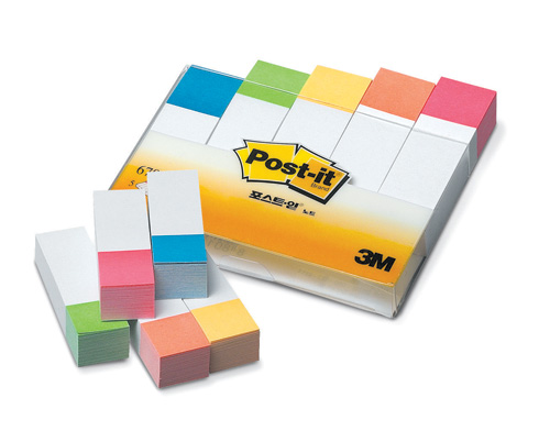 3M 페이지마커(부분5색) #670-5PN (15*50/100매*5색)