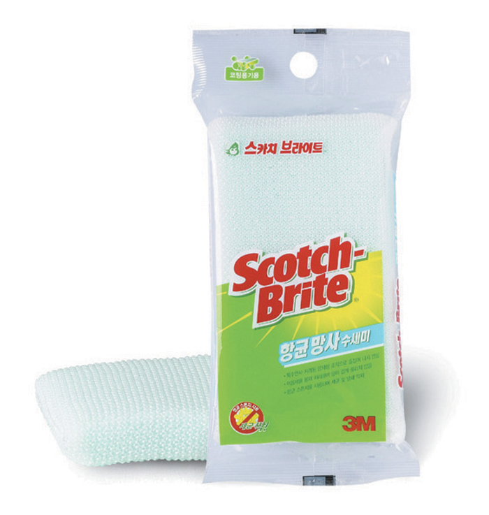 3M SB 항균망사수세미(78*150mm/사각형) #NET-1 