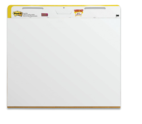 3M 포스트잇 와이드 이젤패드(76.2*59.6mm/2입)