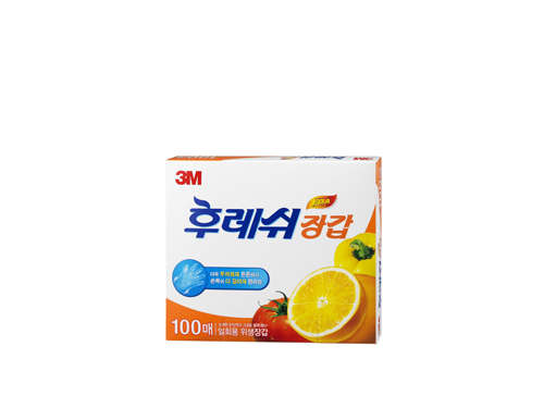 3M 후레쉬 일회용 위생장갑 대용량(100매) 