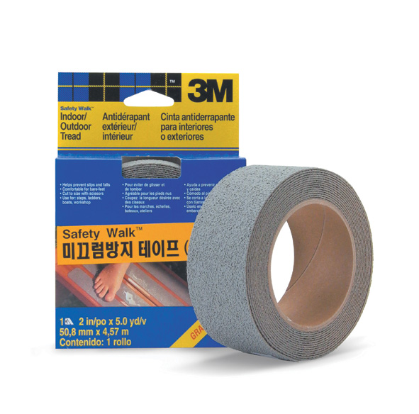 3M 미끄럼방지테이프 회색(대/50.8mm*4.57M) #7647 