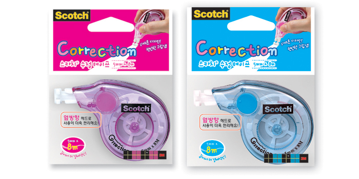 3M 수정테이프 미니(블루) 5mm*8M 