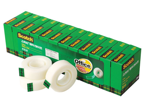 3M 매직테이프리필 오피스팩 19mm*32.9M(12입) #810R-12