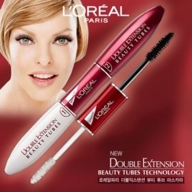 로레알 더블 익스텐션 뷰티 튜브 마스카라