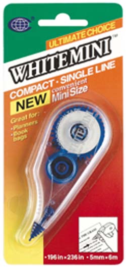 WHITE MINI 수정테이프 5mm*6M 