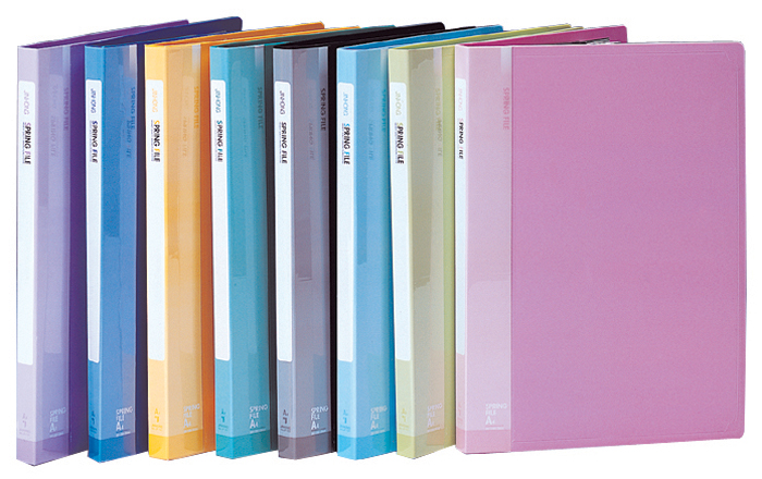 진홍 PP스프링화일 A4 녹색 #JF121