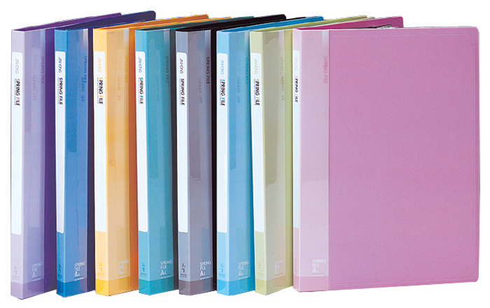 진홍 PP스프링화일 A4 노랑 #JF121