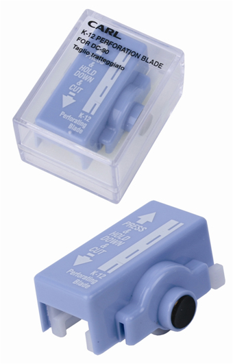 Carl 휴대용재단기 칼날(점선1입) K-12(DC-50/90/95/100 공용)