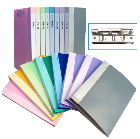 진홍 PP레버화일 A4 노랑 #JF111 