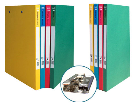 진홍 수입지레버화일(Punchless) A4 녹색 #JF113 