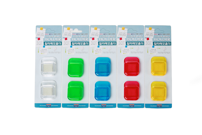 포비 칼라메모홀더(30*45mm/2입) 