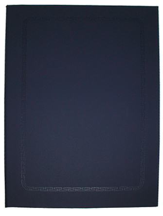 진홍 상장케이스(지레쟈) A4 청색 #JF304 