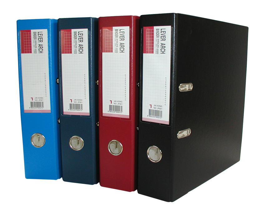 진홍 LA바인더 A4(70mm) 흑색 #JF601 