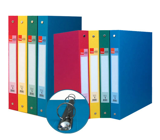 진홍 수입지 3공O링바인더 A4 적색 #JF197 