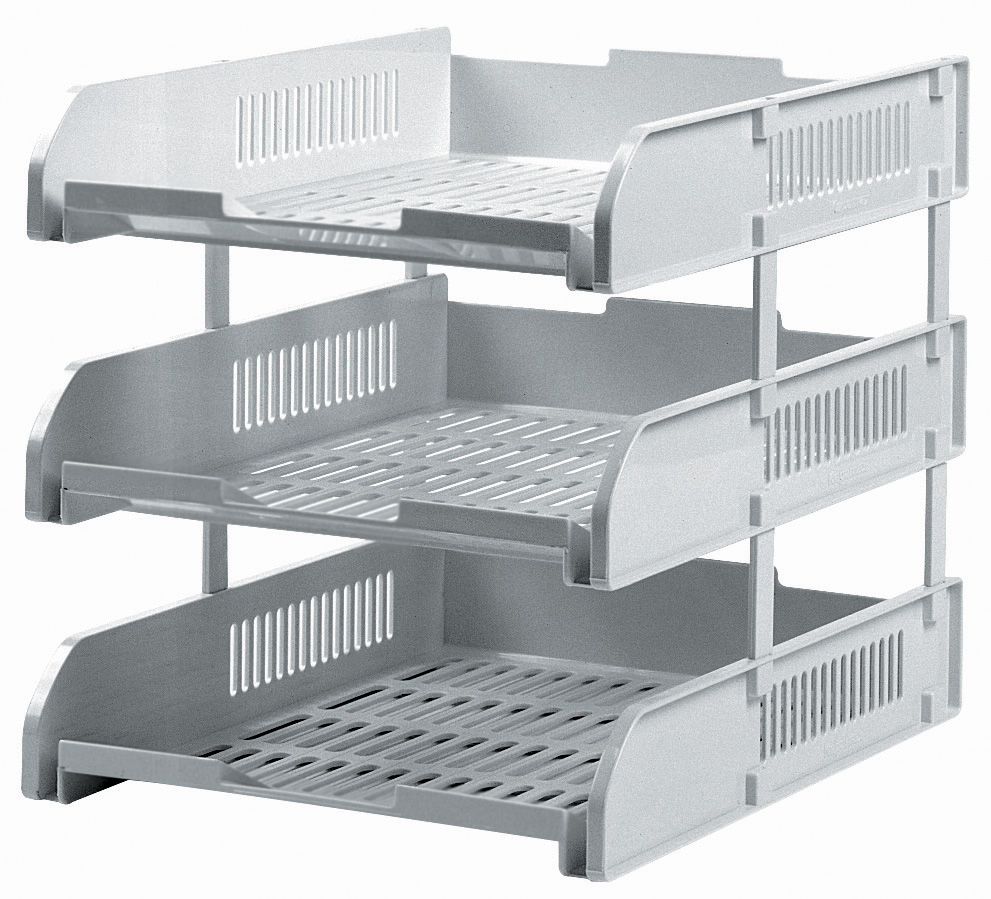 카파맥스 서류받침 3단(회색) K90124 