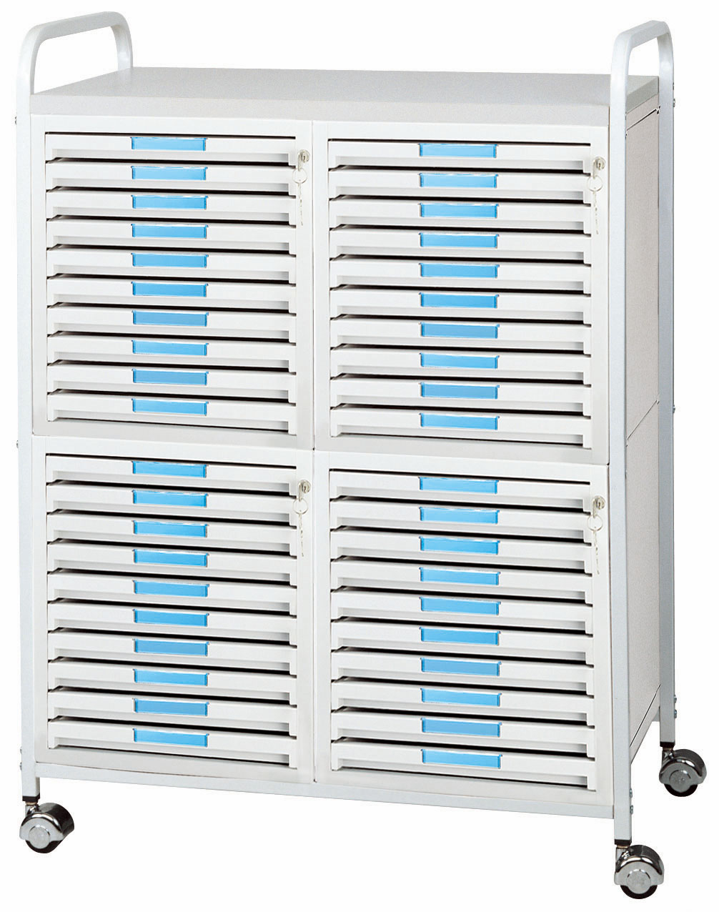 카파맥스 이동형서류함 40단Key(627*357*842mm) K90118