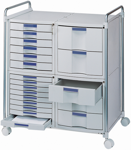 카파맥스 이동형 멀티서류함 20단Key(683*420*790mm) K99108
