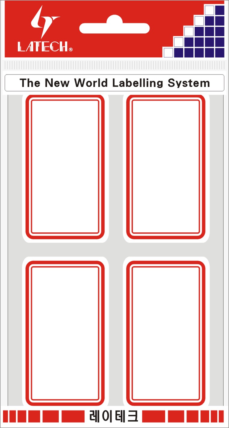 일반견출지 37*65mm(청색*11매) 10-G218 