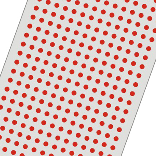 분류용라벨(칼라원형) 3mm(노랑*6매) 10-C307 