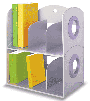 시스맥스 멀티책꽂이 3단CG(회색) 42116(270095) 