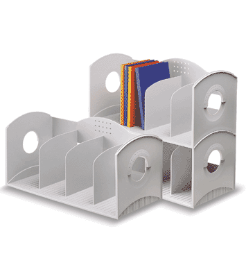 시스맥스 멀티책꽂이 4단CG(회색) 42117(270099) 