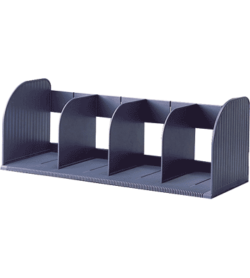 시스맥스 조립식 점보책꽂이 4단(회색) 42115 