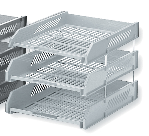시스맥스 서류받침대 3단(회색) 22131 